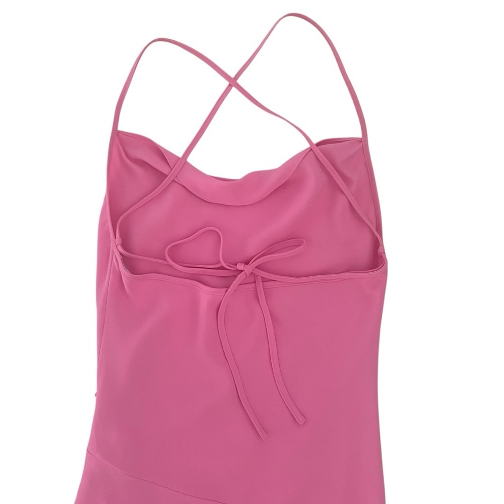 Amanda Uprichard x Revolve Violeta Bubble Gum Pink Dress SZ S Party Hoco Club - Picture 6 of 14